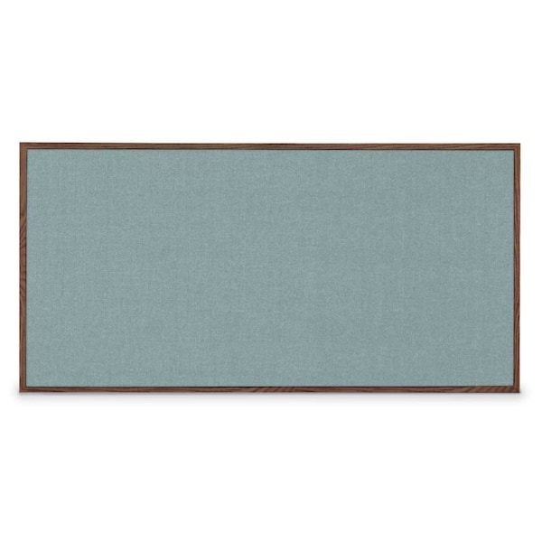 Combo Board, 96"x48", Black Frame/Black Porcelain & Forbo